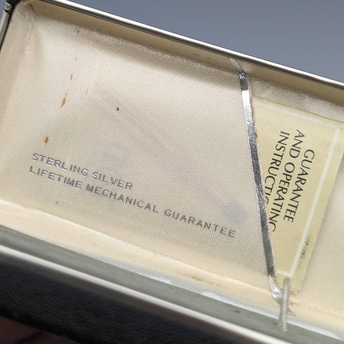 ヴィンテージ クロス(CROSS) 純銀製 ボールペン ケース入